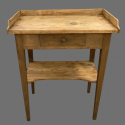 Tavolino/consolle legno dolce cm 72x50 h.80